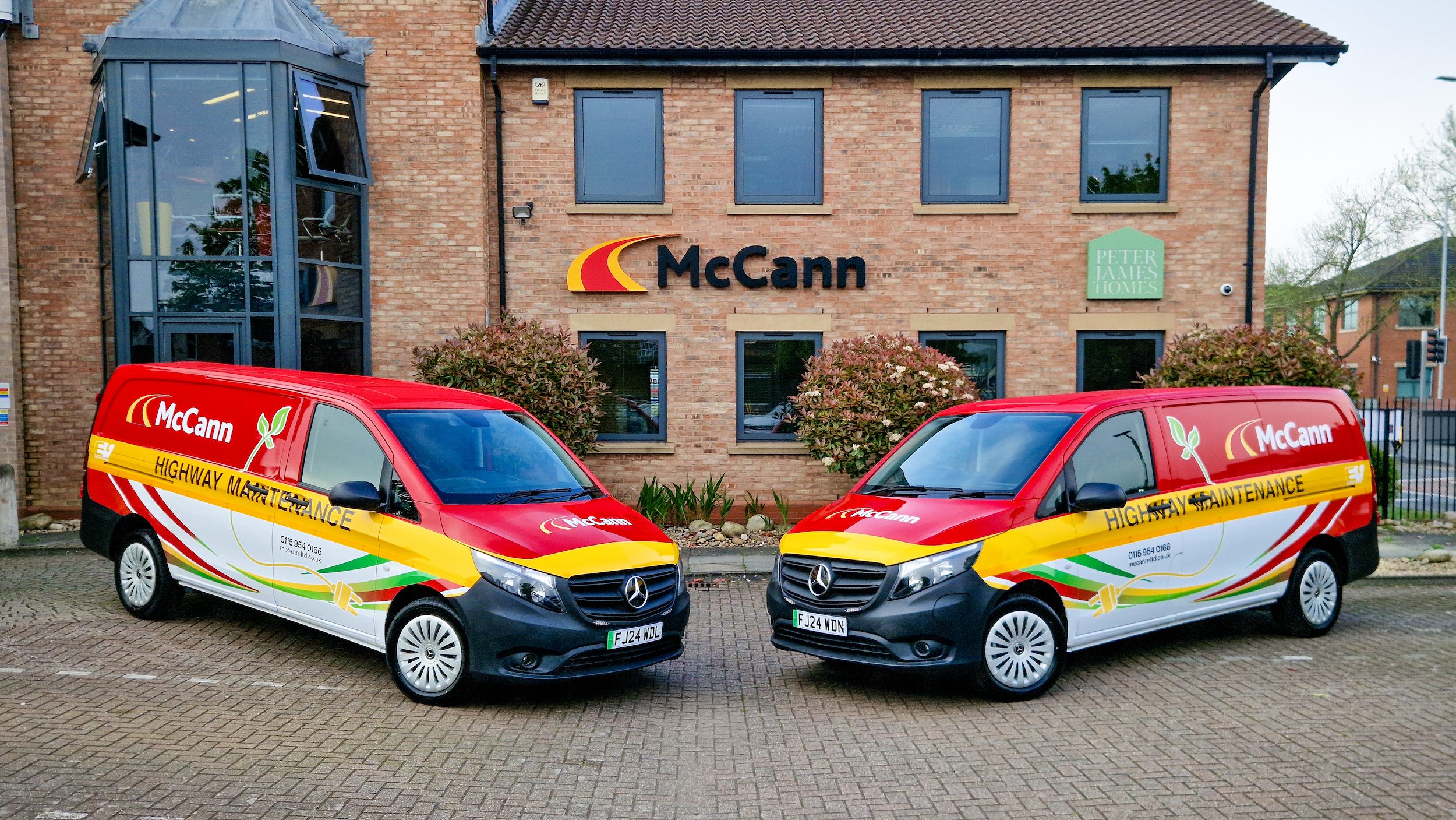 McCann Mercedes eVito Vans