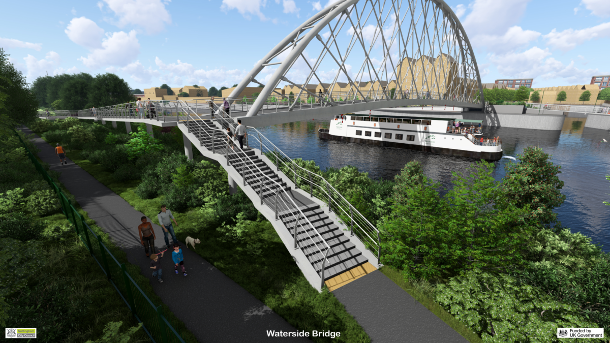 Waterside Bridge Nottingham